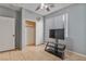 Cozy bedroom featuring a closet, and a large window to provide ample natural light at 8509 W Rochelle Ave, Las Vegas, NV 89147