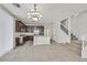Spacious kitchen featuring stainless steel appliances, island, and ample cabinet space at 9044 Blue Raven Ave # R, Las Vegas, NV 89143