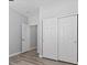 Bedroom with large sliding door closet that offers ample storage at 9644 Flying Eagle Ln, Las Vegas, NV 89123