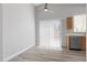 Bright dining area with stainless steel appliances and access to the backyard at 9644 Flying Eagle Ln, Las Vegas, NV 89123