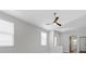 Bright and airy living room with modern ceiling fan at 9644 Flying Eagle Ln, Las Vegas, NV 89123