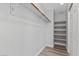 Well-organized walk-in closet with shelving and ample storage space at 9644 Flying Eagle Ln, Las Vegas, NV 89123
