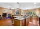 Spacious living space with an open concept design to the kitchen at 1016 Sable Mist Ct, Las Vegas, NV 89144