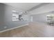 Open-concept living room view, showcasing the breakfast bar and neutral finishes at 104 Stanford St, Las Vegas, NV 89107