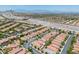 Community aerial view showing well-maintained homes, mature trees, and easy access to nearby freeways at 11253 Revelry Ln, Las Vegas, NV 89138