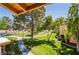 Scenic view of the green space featuring mature trees and walking paths at 1515 E Reno Ave # C207, Las Vegas, NV 89119