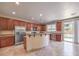 Gourmet kitchen featuring stainless appliances and ample cabinet space at 4016 Gaster Ave, North Las Vegas, NV 89081