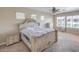 Inviting main bedroom with ceiling fan and plenty of natural light at 4016 Gaster Ave, North Las Vegas, NV 89081
