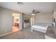 Spacious main bedroom with ensuite bathroom and walk-in closet at 4016 Gaster Ave, North Las Vegas, NV 89081
