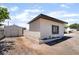 Detached structure with a well-kept exterior at 5617 Alfred Dr, Las Vegas, NV 89108