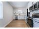 This updated kitchen boasts stainless steel appliances and lots of prep space at 5617 Alfred Dr, Las Vegas, NV 89108