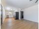 This open floor plan highlights new flooring, modern finishes, and easy access to kitchen at 5617 Alfred Dr, Las Vegas, NV 89108