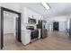 This open concept home features stainless appliances, white cabinets and tons of space at 5617 Alfred Dr, Las Vegas, NV 89108