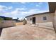 A backyard patio, with a concrete area at 5617 Alfred Dr, Las Vegas, NV 89108