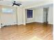 Bright and airy living area features sleek floors and neutral paint, offering versatility for various design aesthetics at 6043 Cape Clairmont Ct, North Las Vegas, NV 89031