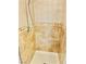 A tiled shower stall featuring a handheld shower head and decorative border tiles at 6043 Cape Clairmont Ct, North Las Vegas, NV 89031