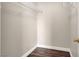 Walk-in closet with hardwood floors, wire shelving, and neutral paint at 612 Moontide Ct, Henderson, NV 89011
