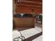 Covered patio with a brick wall at 728 Apple Tree Ct, Henderson, NV 89014