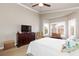 The main bedroom is spacious, with large windows and plenty of natural light at 7816 Glowing Peak St, Las Vegas, NV 89131