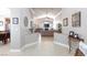 Spacious living room featuring tile floors, high ceilings and plenty of natural light at 7816 Glowing Peak St, Las Vegas, NV 89131