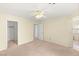 Large bedroom with walk-in closet and ensuite bathroom at 10437 Coyote Cub Ave, Las Vegas, NV 89129