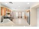 Well-lit kitchen with ample cabinetry, modern appliances, and plenty of counter space at 10437 Coyote Cub Ave, Las Vegas, NV 89129