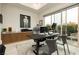 Bright, contemporary home office with a sliding patio door at 12382 Tudor Arch Dr, Las Vegas, NV 89138