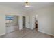 Spacious bedroom featuring an open floor plan and ceiling fan at 17 Winding Rd, Henderson, NV 89052