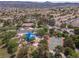 Community park with playground, tennis courts, basketball court, picnic tables, and desert landscaping at 1839 Thunder Mountain Dr, Henderson, NV 89012
