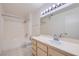Clean bathroom with vanity, tub-shower combination, and tile flooring at 1881 W Alexander Rd # 1092, North Las Vegas, NV 89032