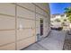 This home features an exterior door that leads to a quaint outdoor patio area for relaxing and entertaining at 2017 Slow Wind St, Las Vegas, NV 89134