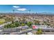 Aerial view showcasing proximity to Raiders Stadium and the Las Vegas Strip at 233 Pecos Way, Las Vegas, NV 89121