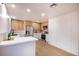 An updated kitchen with stainless steel appliances and white countertops at 233 Pecos Way, Las Vegas, NV 89121