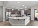 Well-equipped kitchen with granite countertops, stainless steel appliances, and ample cabinet space at 251 Castellari Dr, Las Vegas, NV 89138