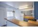 Bright kitchen with modern appliances and wood countertops provides ample space for cooking and entertaining at 2696 Jennydiane Dr, Las Vegas, NV 89121