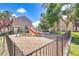 Community playground featuring a slide and climbing area for recreation at 2696 Jennydiane Dr, Las Vegas, NV 89121