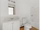 White bathroom with tub and shower combination and a modern vanity at 2963 Juniper Hills Blvd # 104, Las Vegas, NV 89142