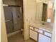 Bathroom with shower and vanity at 3090 N Woodchips Rd, Pahrump, NV 89060