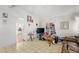 Casual living room with tiled floor and bright walls at 3212 Osage Ave, Las Vegas, NV 89101