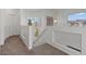 Bright hallway with carpet flooring, large windows and high ceilings at 3632 Julia Waldene Ct, Las Vegas, NV 89129