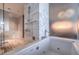 Features a spa-like bathroom with soaking tub, shower, and luxury finishes at 4381 W Flamingo Rd # 1905, Las Vegas, NV 89103