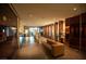 The stylish lobby area is enhanced by a tiled floor, modern furniture, and a bright, open ambiance at 4381 W Flamingo Rd # 1905, Las Vegas, NV 89103