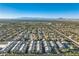 Breathtaking aerial view of a meticulously planned community with stunning mountain views in the distance at 545 Thea St # 1315, Henderson, NV 89052