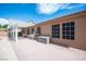 Expansive backyard with covered patio and ample space for outdoor enjoyment at 5600 Old Stable Ave, Las Vegas, NV 89131