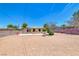 Large, open backyard offering endless possibilities for customization and outdoor enjoyment at 6 Montana Way, Henderson, NV 89015