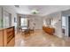 Charming dining area with light wood floors, modern furnishings, and a bright, open feel at 6 Montana Way, Henderson, NV 89015