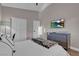Comfortable bedroom featuring a full-sized bed, and plenty of space for personal items at 6245 Galileo Dr, Las Vegas, NV 89149