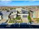Beautiful modern home with a two-car garage and professionally landscaped yard at 6570 Aurora View St, Las Vegas, NV 89135
