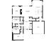 First floor plan featuring a lounge, Gathering room, kitchen/dining area, garage, and multigenerational suite at 6570 Aurora View St, Las Vegas, NV 89135