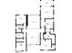 Second floor plan featuring bedrooms, bathrooms, laundry, a loft, and balcony for primary bedroom at 6570 Aurora View St, Las Vegas, NV 89135